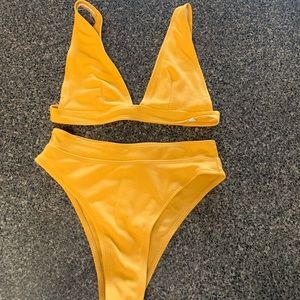 High waisted swimsuit